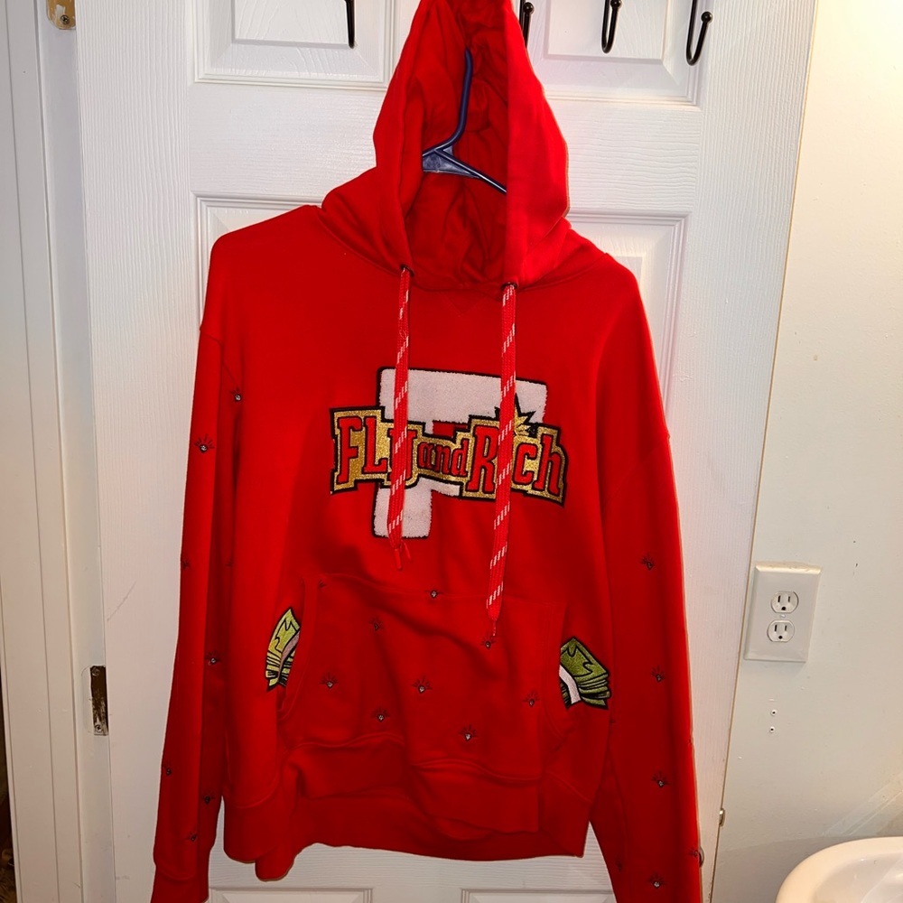 Red Fly & Rich hoodie